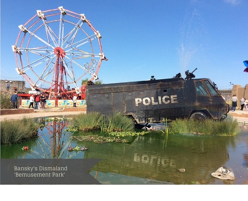 Bansky's Dismaland 'Bemusement Park'